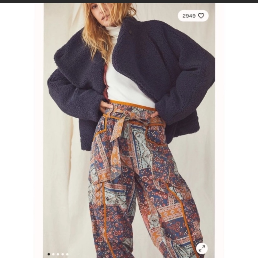 We the Free Izzy Wrap Teddy Jacket